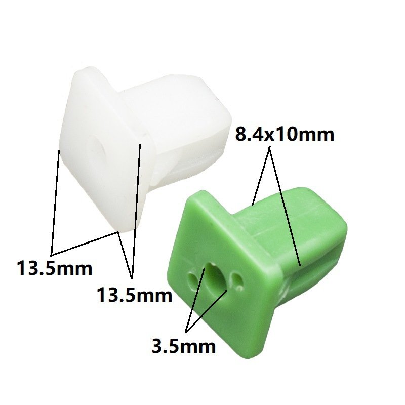 MIKKUPPA 100 Pieces Per Bag Bumper Fender Retainer Car Clips Auto Fastener Clips for GMC Cars