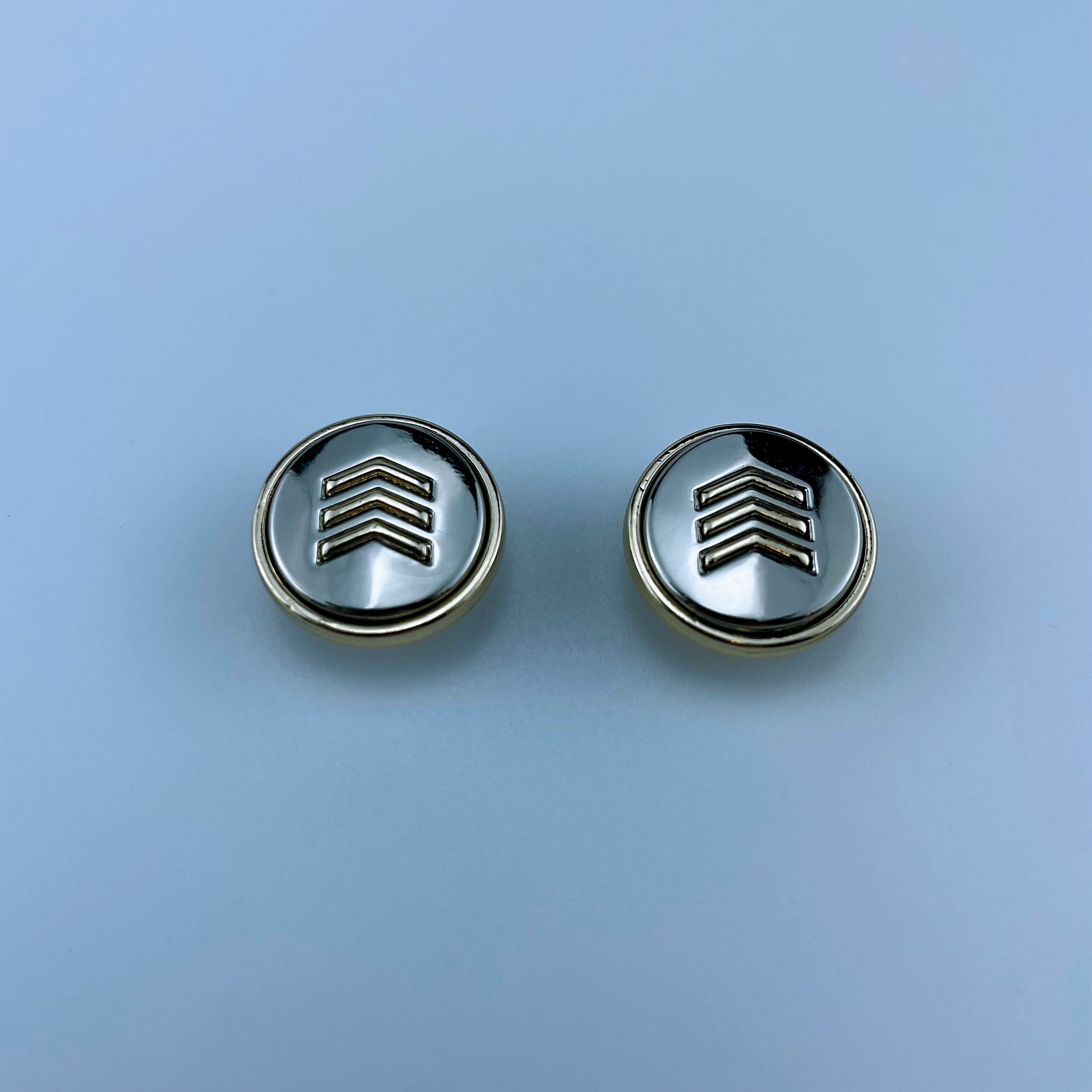 Auto Lock Snap Fastener 4 Part Snap Buttons with Logos Alloy Metal Zinc Alloy Plating Round Fashionable High Quality Customized