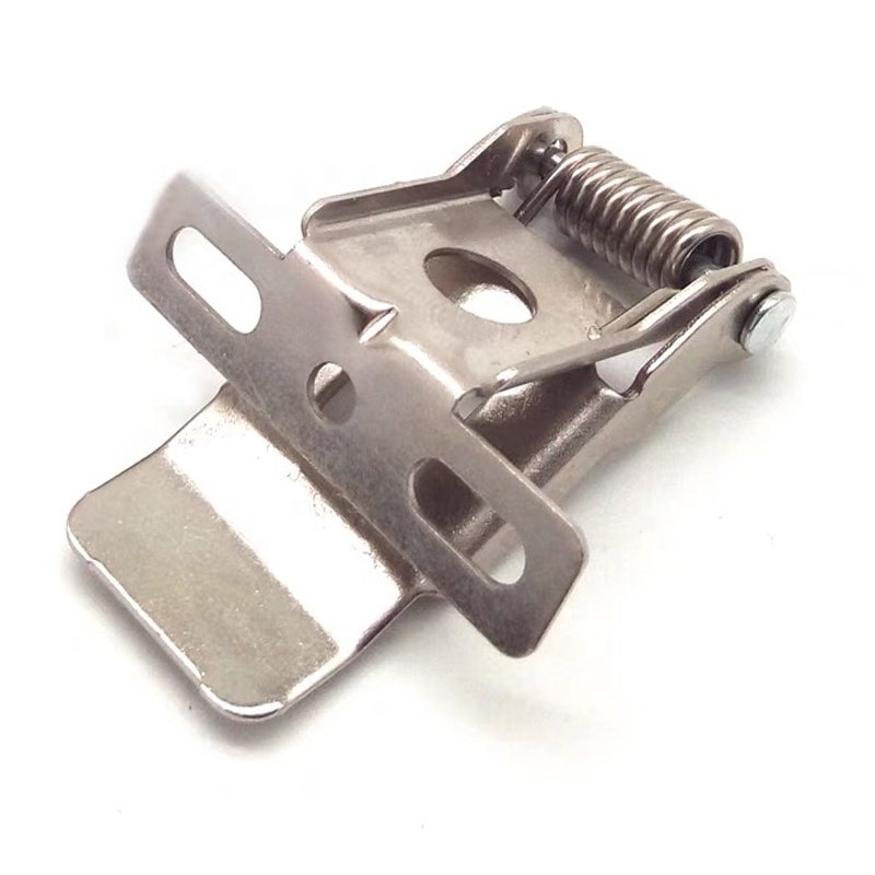 Manufacture 65mm Fixed Stainless Steel Spring Clip For Led Ceiling Lamp Spotlight Panel clip