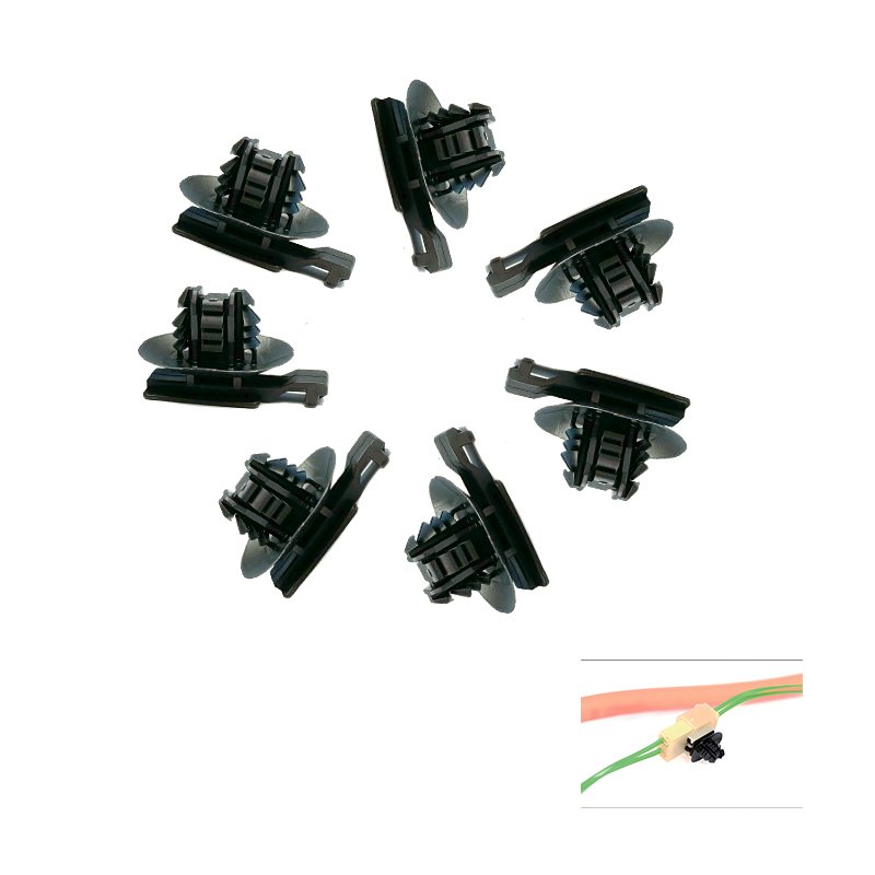 High quality nylon car accessories fast wire seat and grommet nut fasteners car connector clips
