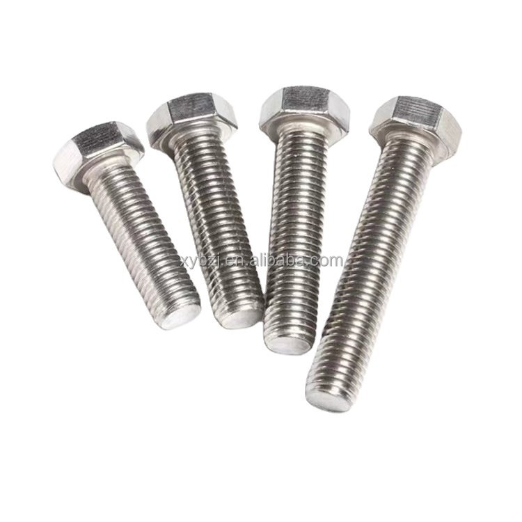 Factory Price Big Quantity Stock Hex Head Bolt and Nut 5/16'' 1/2'' 3/4'' Unc Ansi Grade 2 5 8 Hardware Material Wholesales