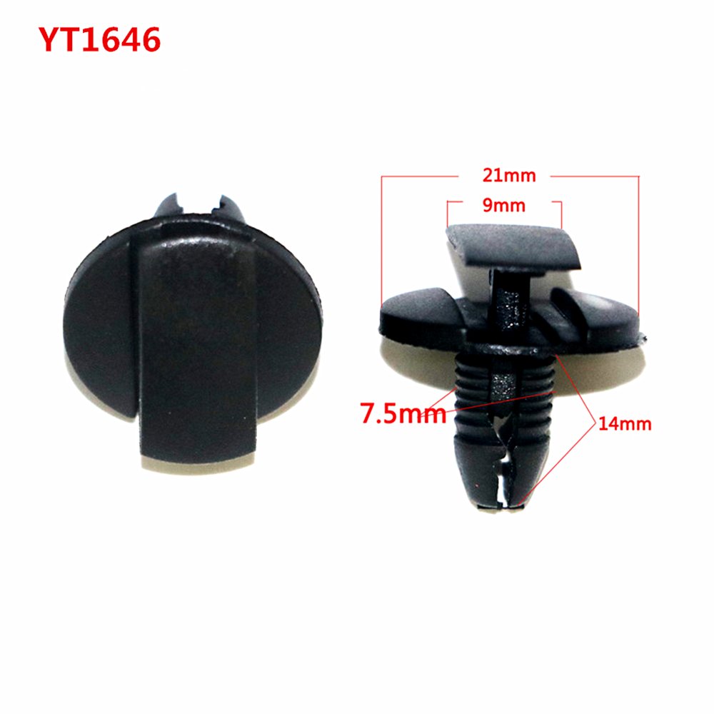 10 kinds 210pcs Mixed Auto Fastener Vehicle Car Bumper Clips Retainer Rivet Door Panel Fender Liner for Toyota Honda Citroen Nis