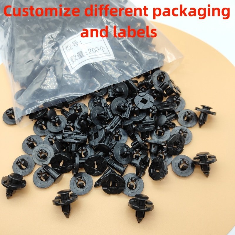 OEM 01553-05323 8mm hole size auto fasteners push trim clips used for nissan