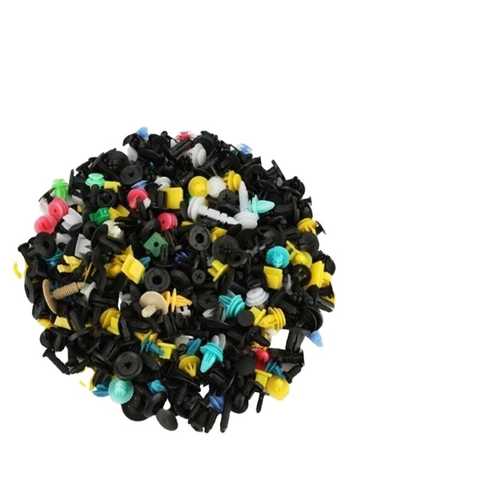 Bumper Retainer Clips Car Plastic Rivets Fasteners Push Retainer Kit Most Popular Sizes Auto Push Pin Rivets Set