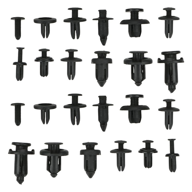 Bumper Retainer Clips Car Plastic Rivets Fasteners Push Retainer Kit Most Popular Sizes Auto Push Pin Rivets Set