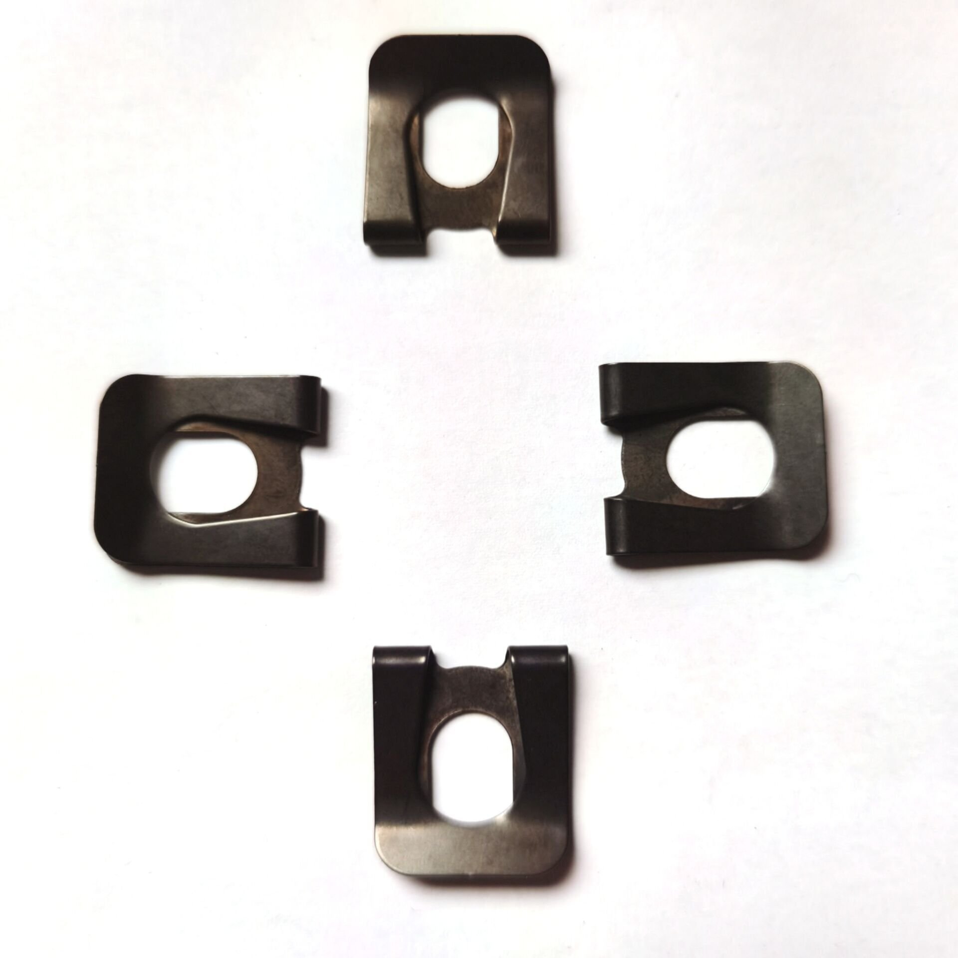 Manufacturer M4-M16 black zinc plated spring steel U clip nut u type metal spring clip