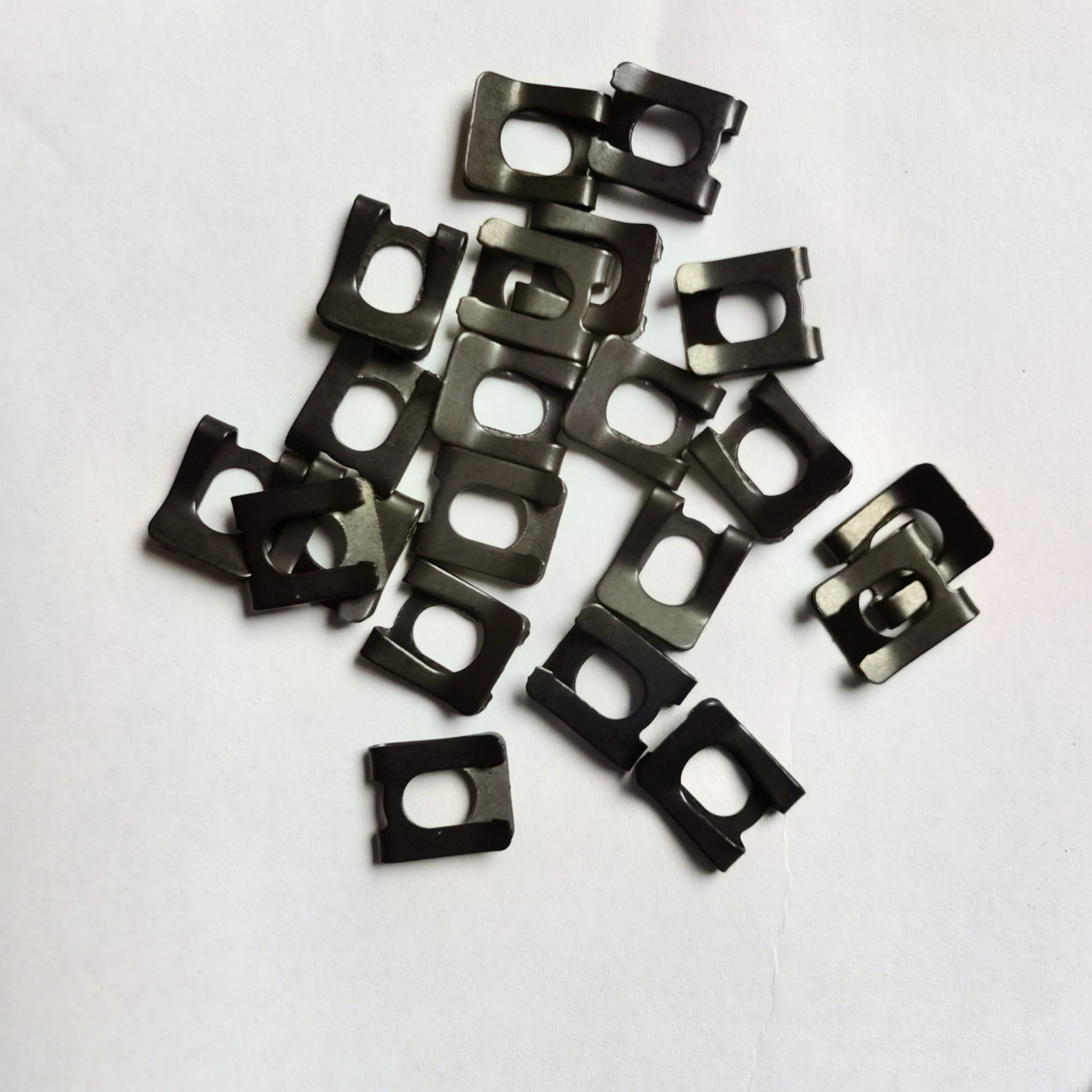 Manufacturer M4-M16 black zinc plated spring steel U clip nut u type metal spring clip