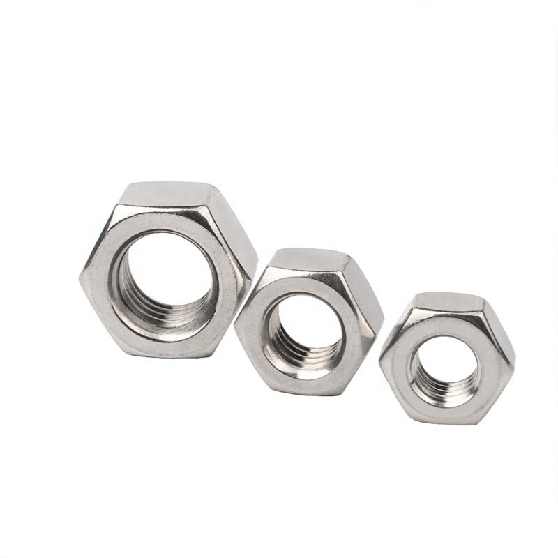 Fastener Ss Carbon Steel Galvanized Zinc Hex Bolt Nuts M24 10.9 Din 934 Carbon Steel Hex Nut