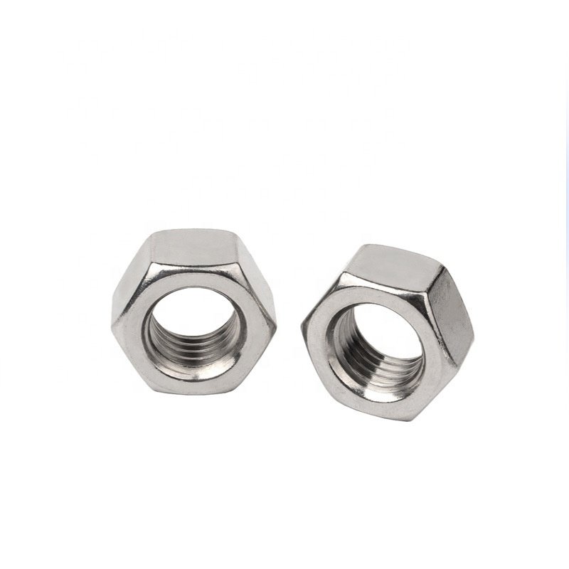 Fastener Ss Carbon Steel Galvanized Zinc Hex Bolt Nuts M24 10.9 Din 934 Carbon Steel Hex Nut