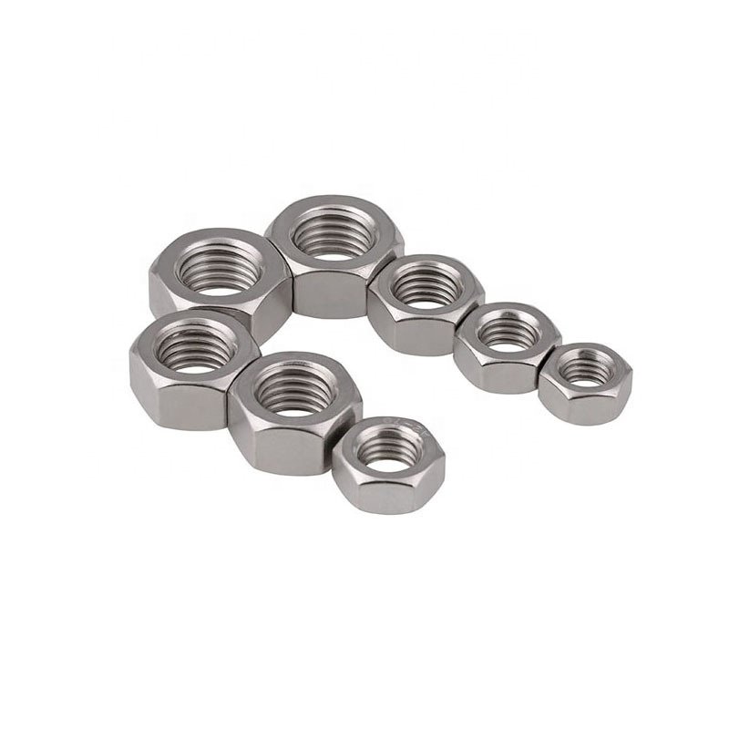 Fastener Ss Carbon Steel Galvanized Zinc Hex Bolt Nuts M24 10.9 Din 934 Carbon Steel Hex Nut