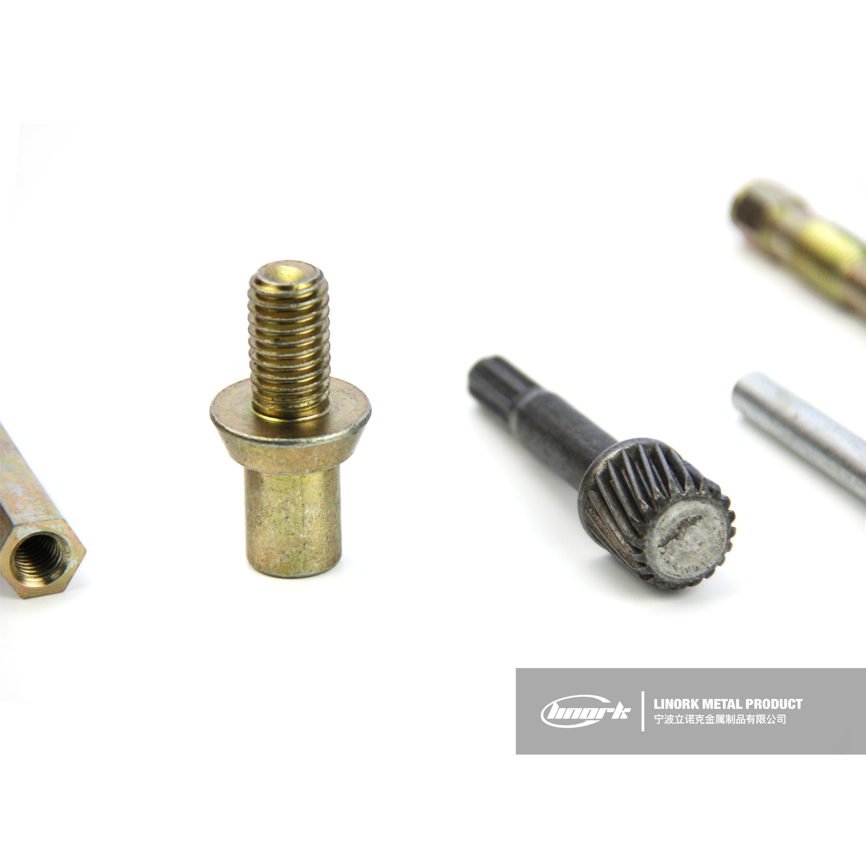 OEM Customized Auto Parts Fasteners Steel Stainless Steel Screw Bolt Zinc Finish ANSI Standard Free Sample Machine Manufacturer