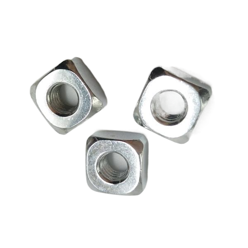 China Suppliers Custom Plated Square Threaded Welding Nut Carbon Steel Fixing Auto Spot Weld Nuts for Automotive Vehicle Frames