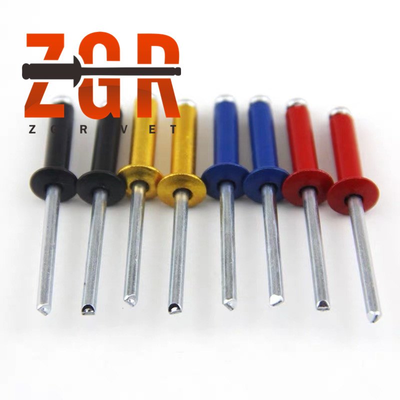 Different color full Aluminium Blind Rivets/nut rivet auto fasteners