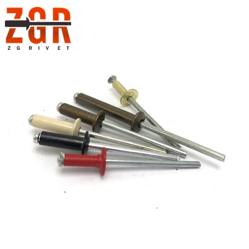 Different color full Aluminium Blind Rivets/nut rivet auto fasteners