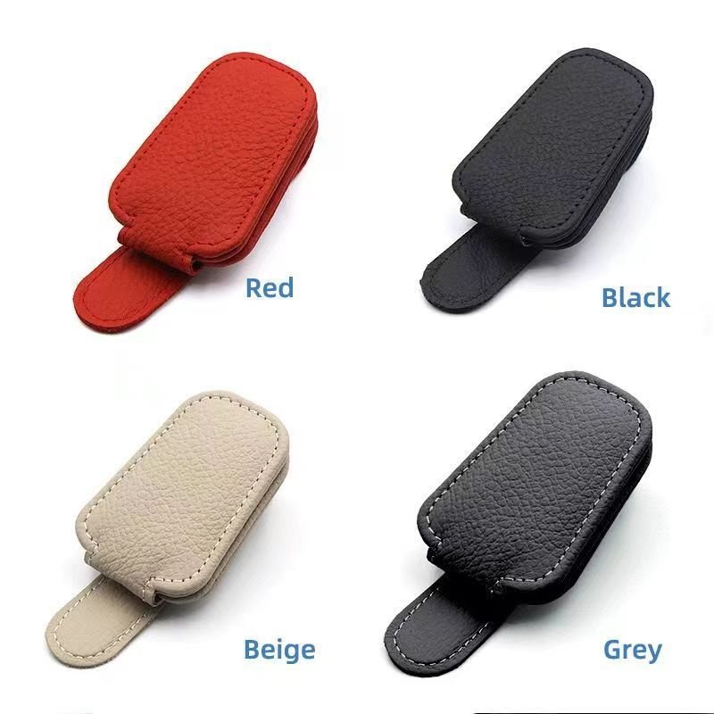 Customizable LOGO multi-function car glasses Sunglasses clip Integrated car glasses clip Car ticket clip Auto parts