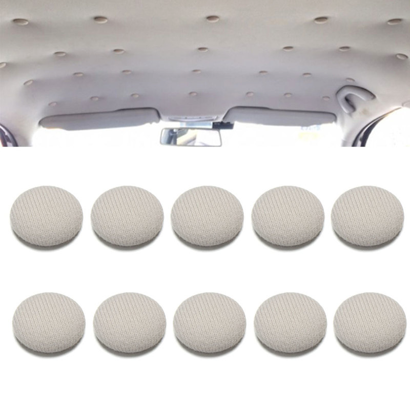 Car Interior Roof Buckles Headliner Ceiling Cloth Fastener Clips Screw Caps Automotive Care Fabric Buckle Rivets Retainer