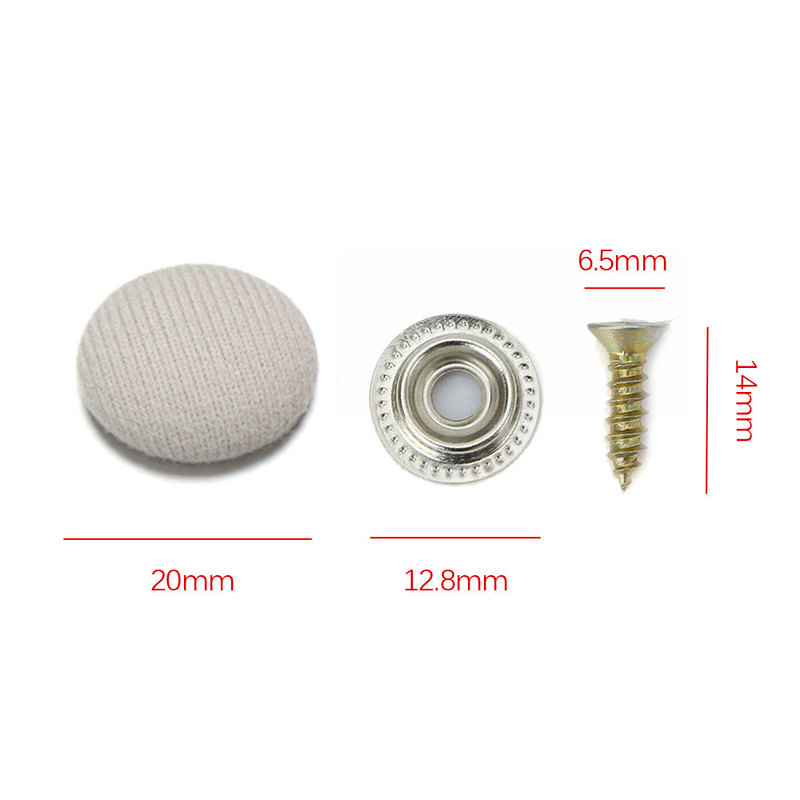 Car Interior Roof Buckles Headliner Ceiling Cloth Fastener Clips Screw Caps Automotive Care Fabric Buckle Rivets Retainer