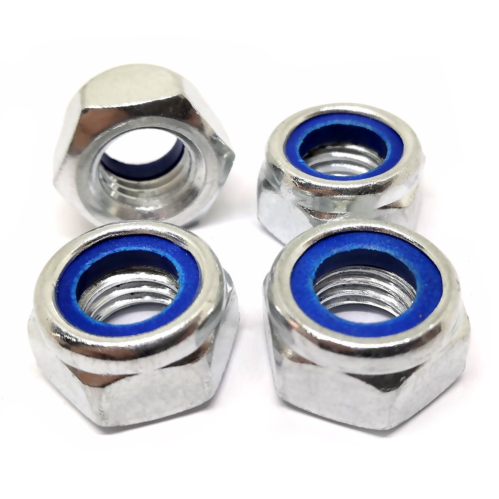 China Factory Brass Din 980 Prevailing Torque Type Hexagon Lock Nuts