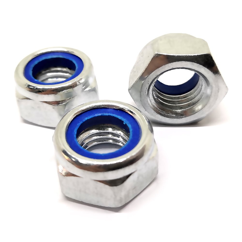 China Factory Brass Din 980 Prevailing Torque Type Hexagon Lock Nuts