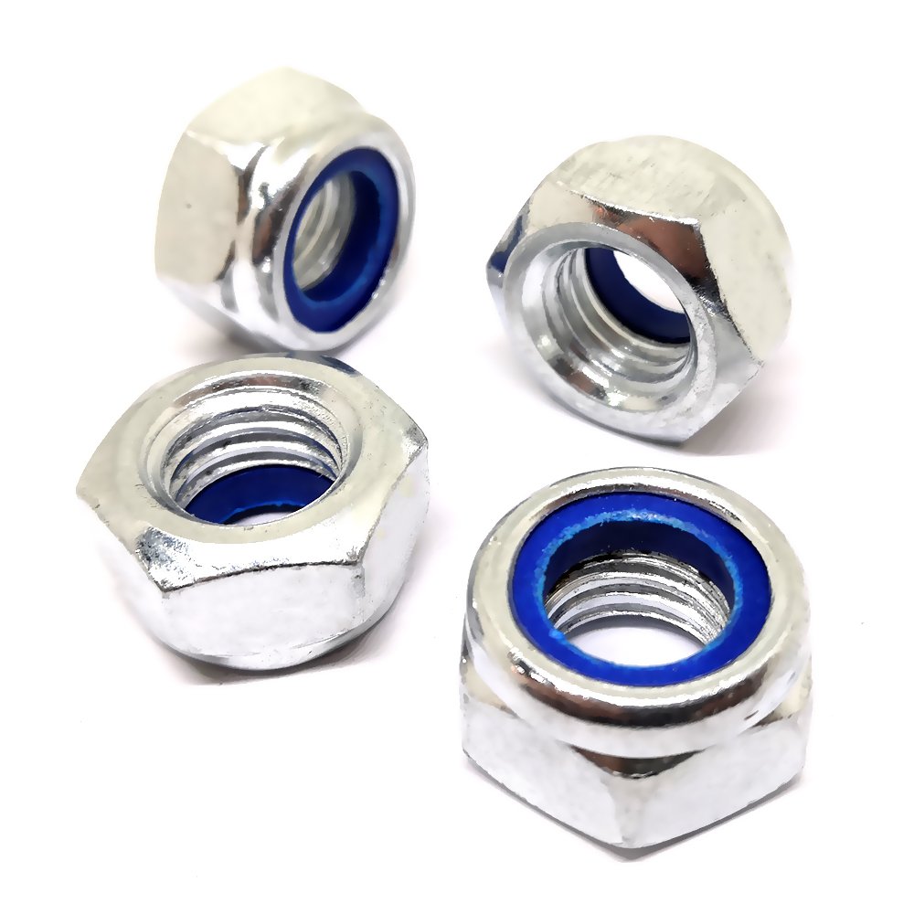 China Factory Brass Din 980 Prevailing Torque Type Hexagon Lock Nuts