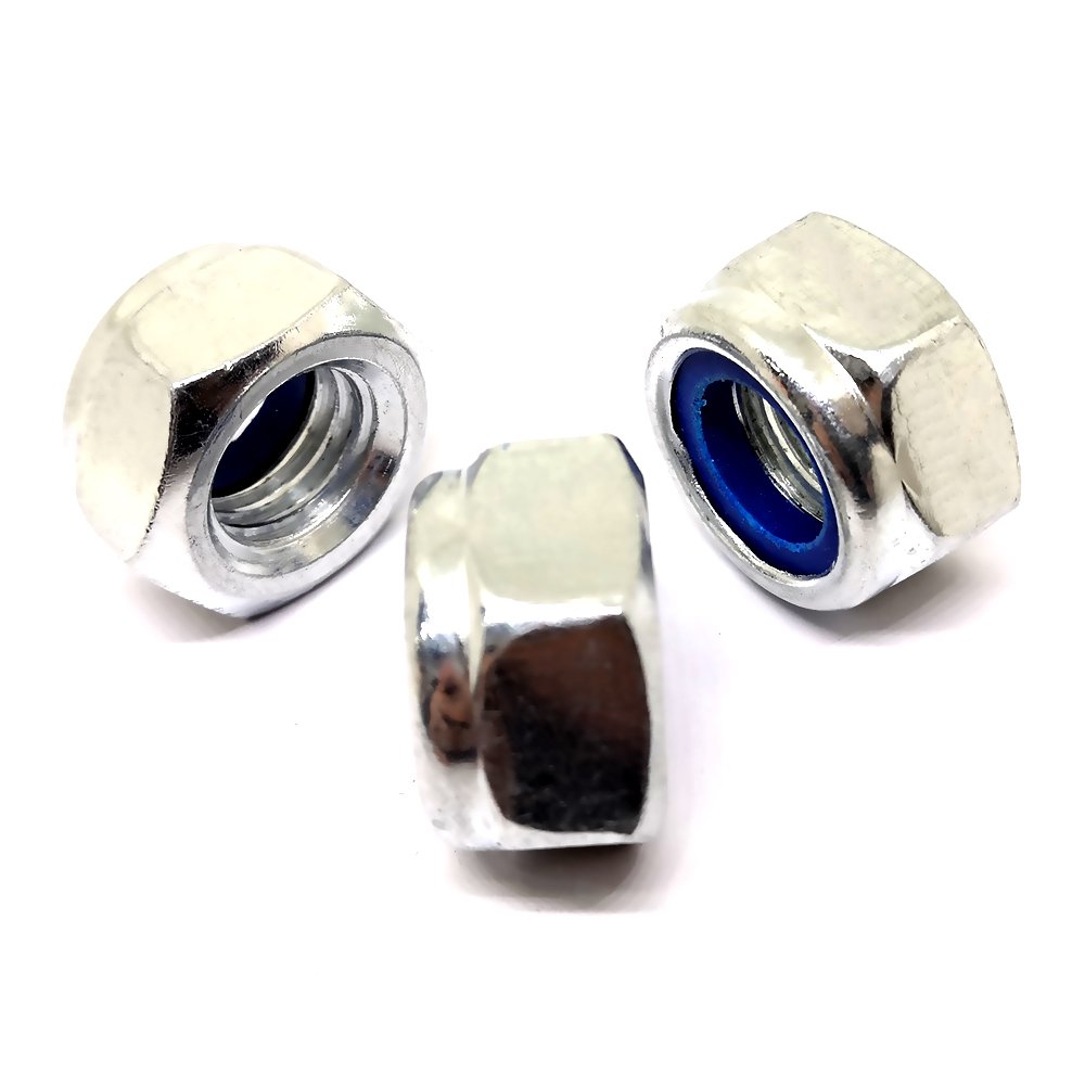 China Factory Brass Din 980 Prevailing Torque Type Hexagon Lock Nuts