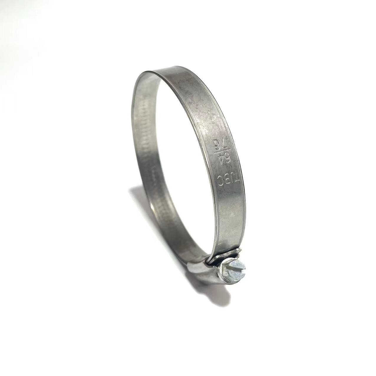 High Quality Stainless Steel 304 American Type Heavy Duty Worm Gear Clamps for Hose Pipe