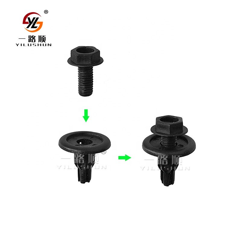 B72 high quality automotive fasteners nylon propulsion-type clips 91516-SK7-013