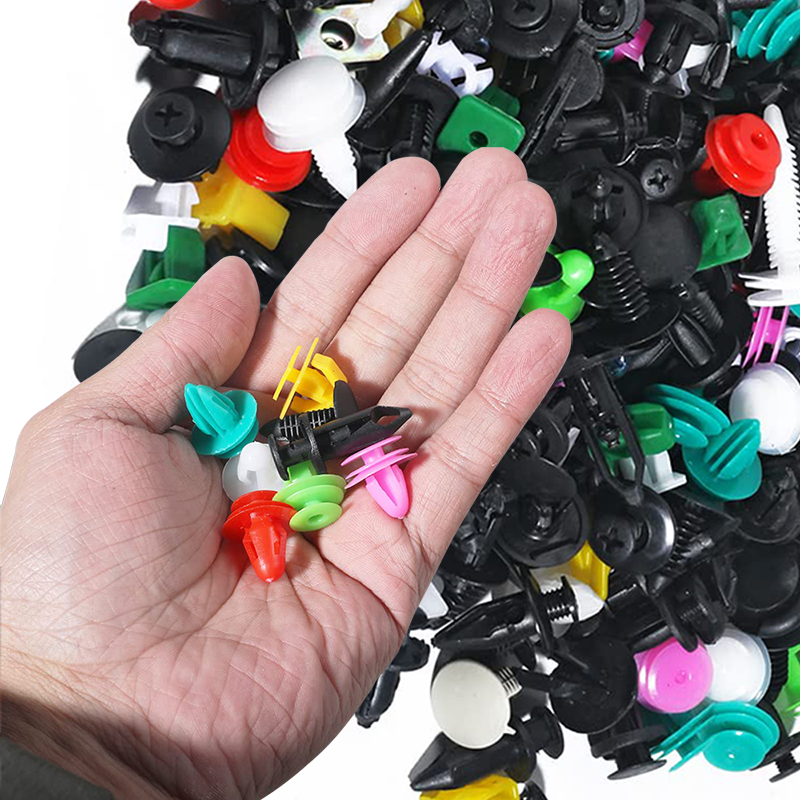 Mixed 500PCS Auto Fastener & Clip Car Universal Bumper Fasteners Clips Retainer Rivets for Car Automobile Series Fastener