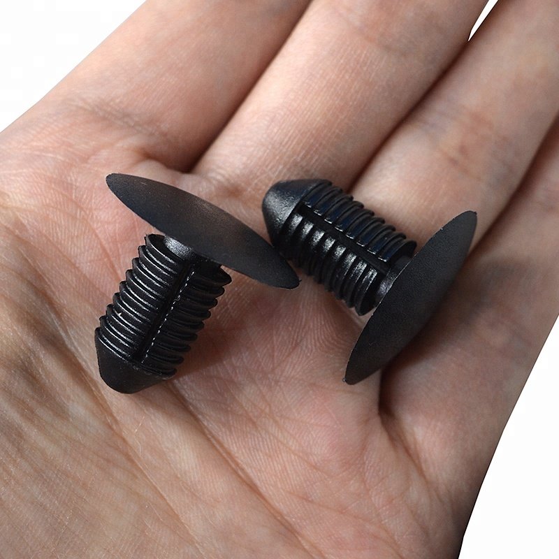 A55 auto plastic rivet screw fastener spring grommet fender clip
