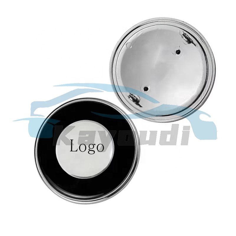 74mm 82mm Car Front Hood Rear Trunk Black White Logo Badge Emblem Fit for BMW
