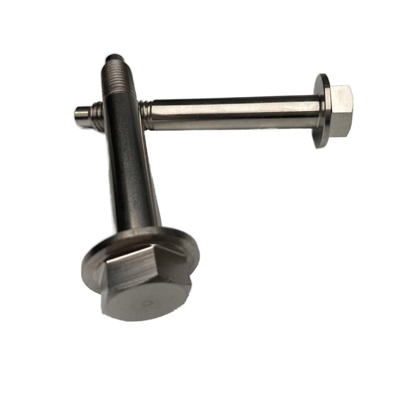Custom Precision High-tensile Stainless Steel AISI304 Machined Fastener with Flange Nut Threaded Flange Hex Bolt