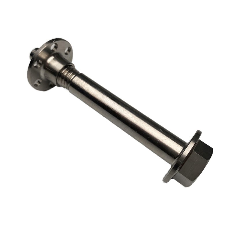 Custom Precision High-tensile Stainless Steel AISI304 Machined Fastener with Flange Nut Threaded Flange Hex Bolt