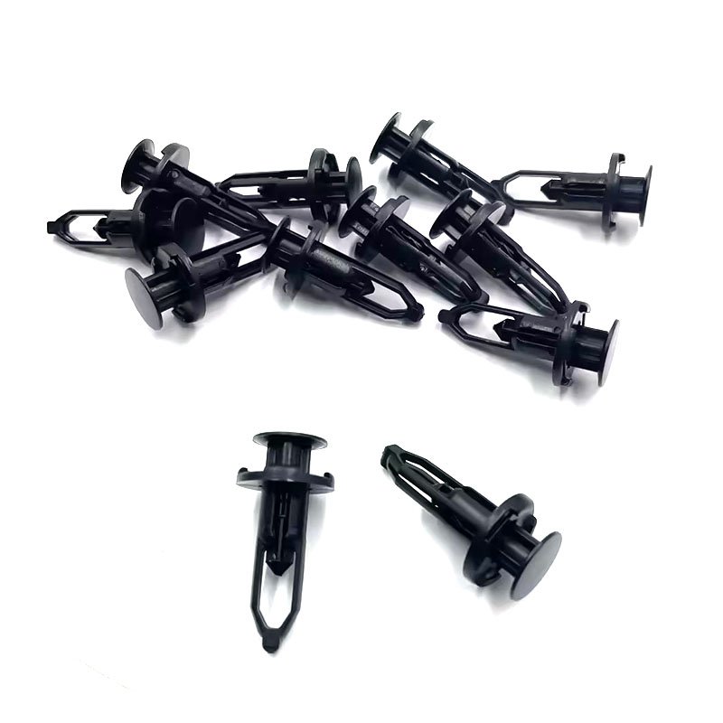 Car Bumper Retainer Clips Nylon Fasteners Rivet Door Trim Panel Clips Bumper Push Rivet Clips