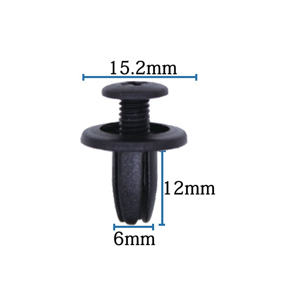 Plastic Nylon Auto Bumper Push Fender Flare Fastener Rivet Clip Buckle Motorcycle Bus Car Expansion Screw car auto clips