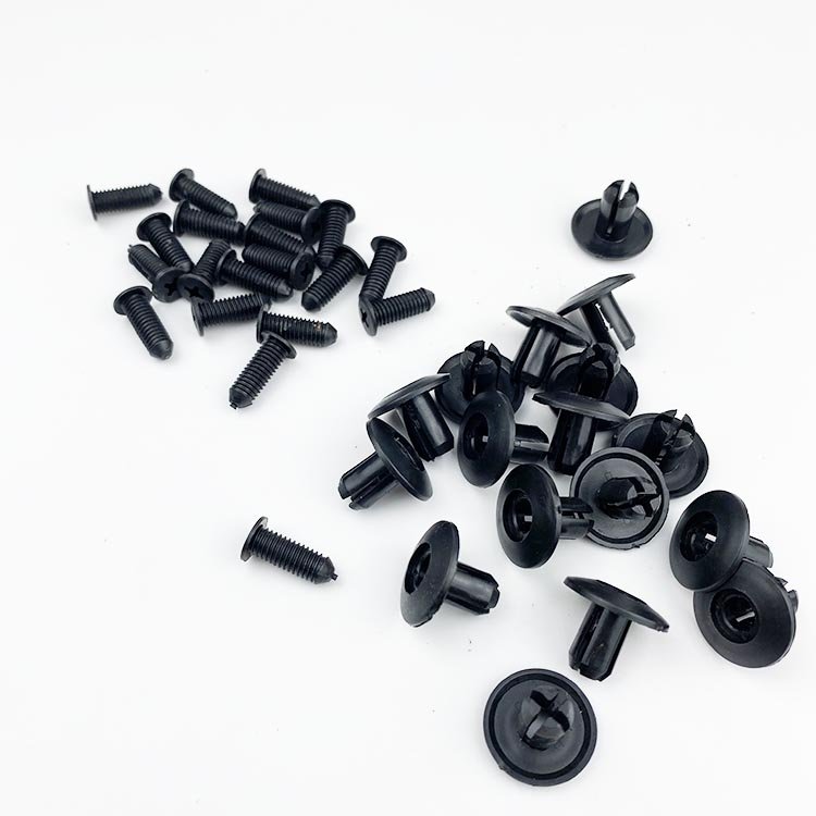 New Plastic & Nylon Automotive Fasteners Bumper Fastener Rivets Push Type Retainers Clips for Cars Parts OE01553-0038U