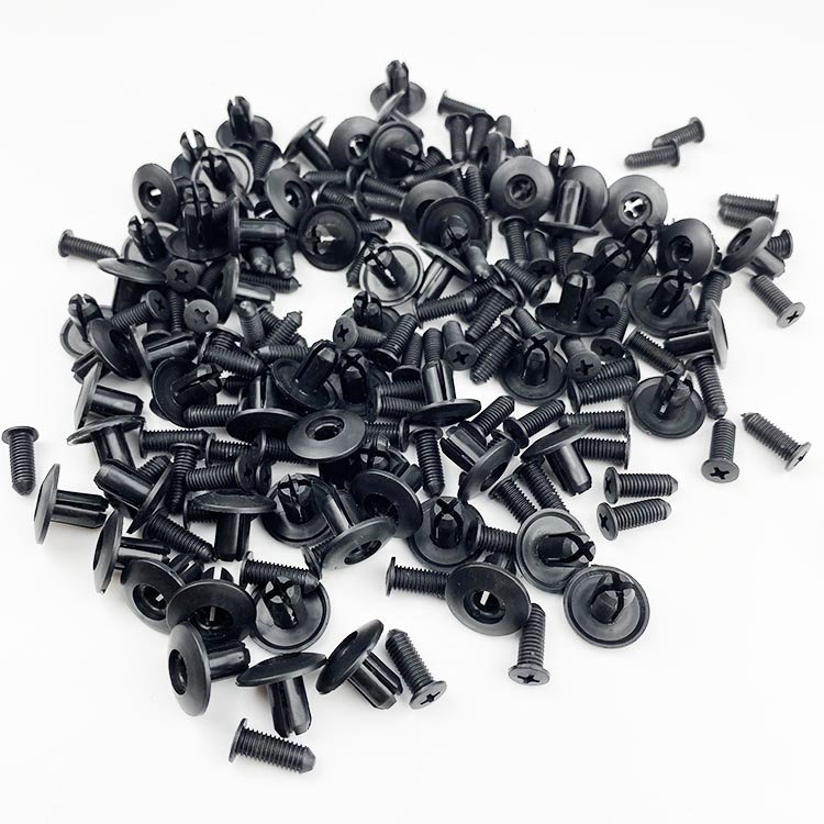New Plastic & Nylon Automotive Fasteners Bumper Fastener Rivets Push Type Retainers Clips for Cars Parts OE01553-0038U