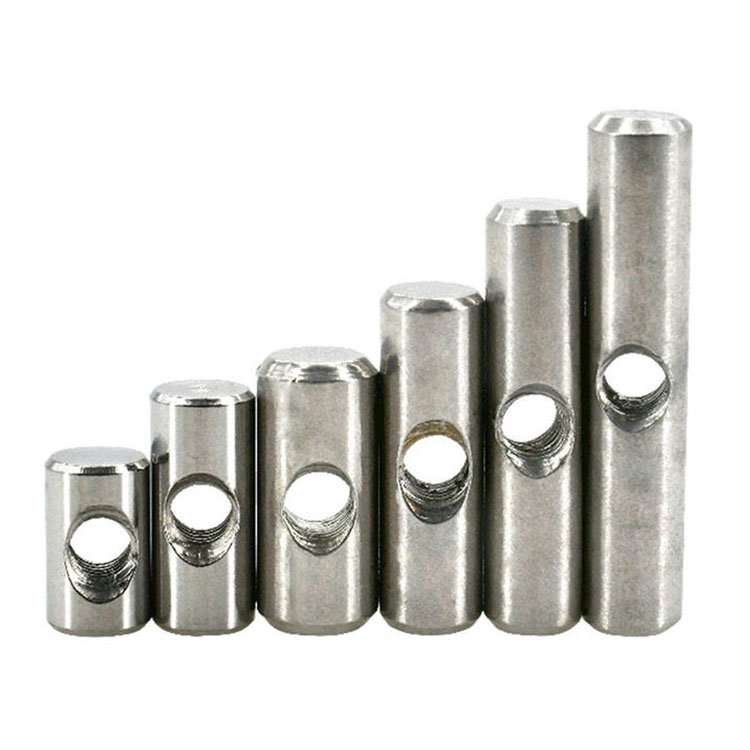 Automobile Fastener M8 High Precision Cnc Machined Stainless Steel 304 Barrel Hammer Automobile Fastener Nuts