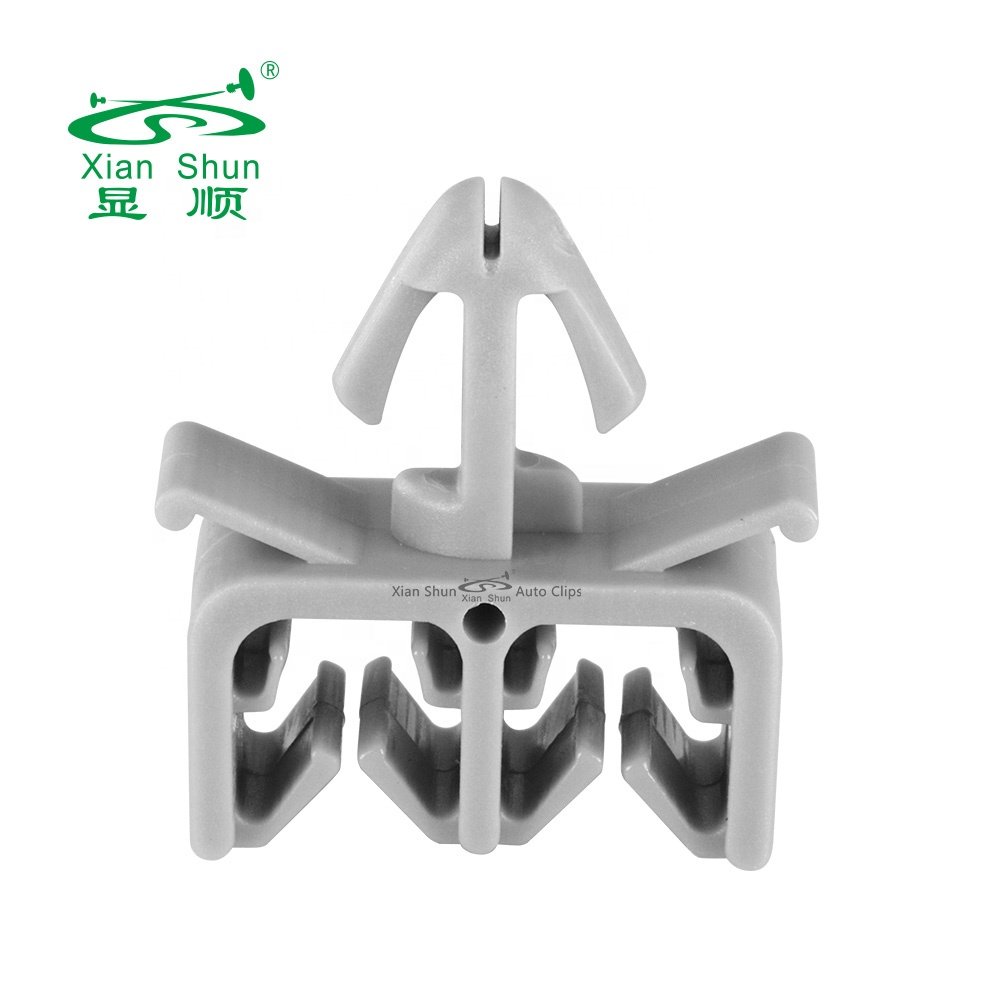 Xianshun auto clip plastic fastener for all vehicle Car Wire Harness Routing Clip Wiring Harness Wire Loom Routing Clip