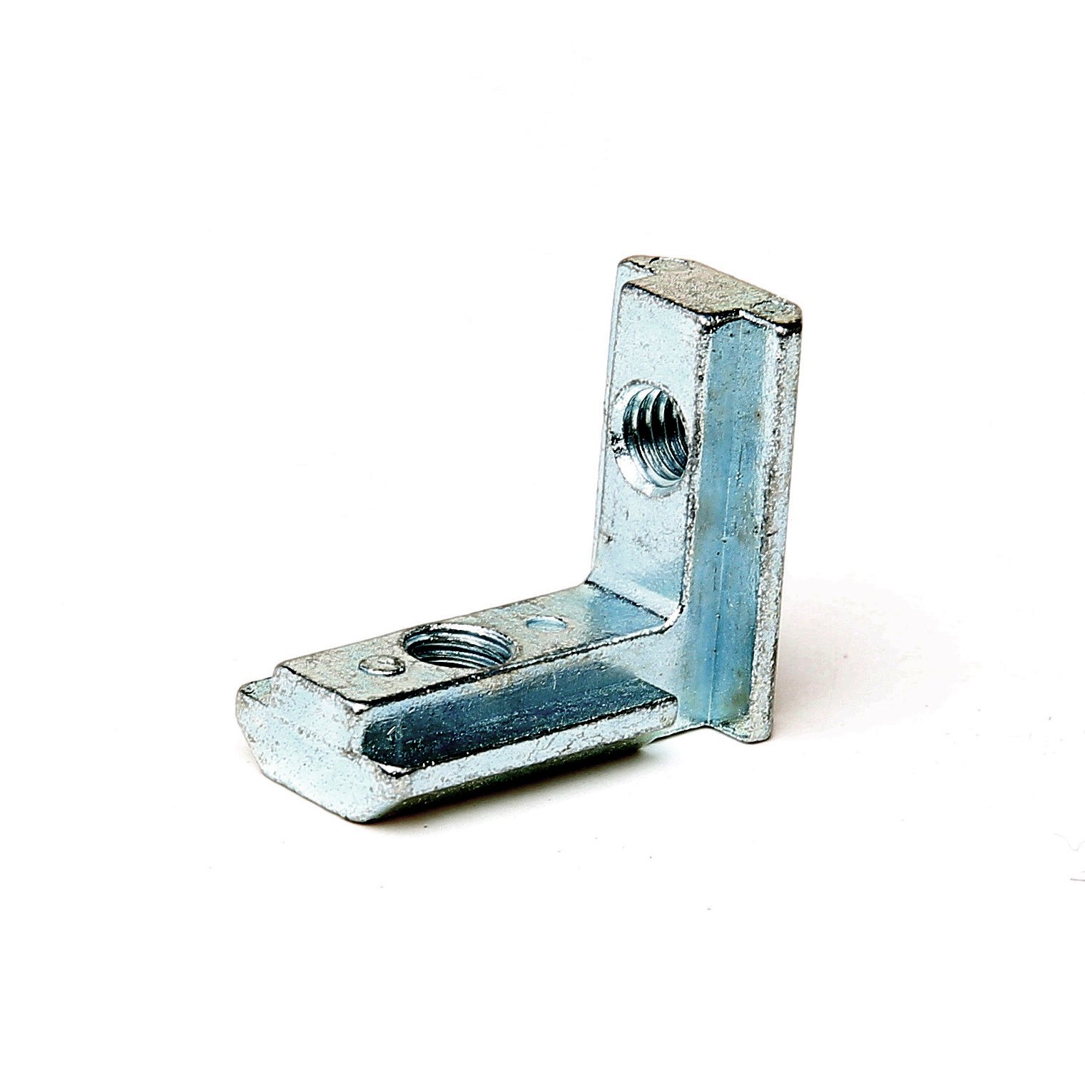 Zinc Alloy DIN GB Angle Groove Connector 20/30/40/45 Embedded Angle Groove Aluminum Profile Fitting L Shape Connector Hardware