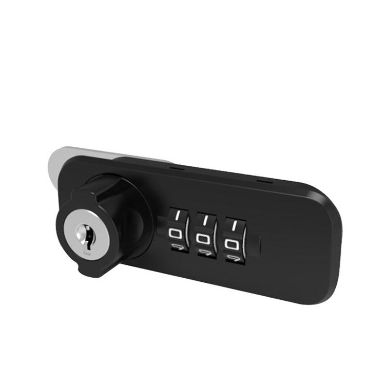 Smart 3 Digitals Combination Lock Master Key Cabinet Furniture File Cam Lock Password Mechanical Code Lock
