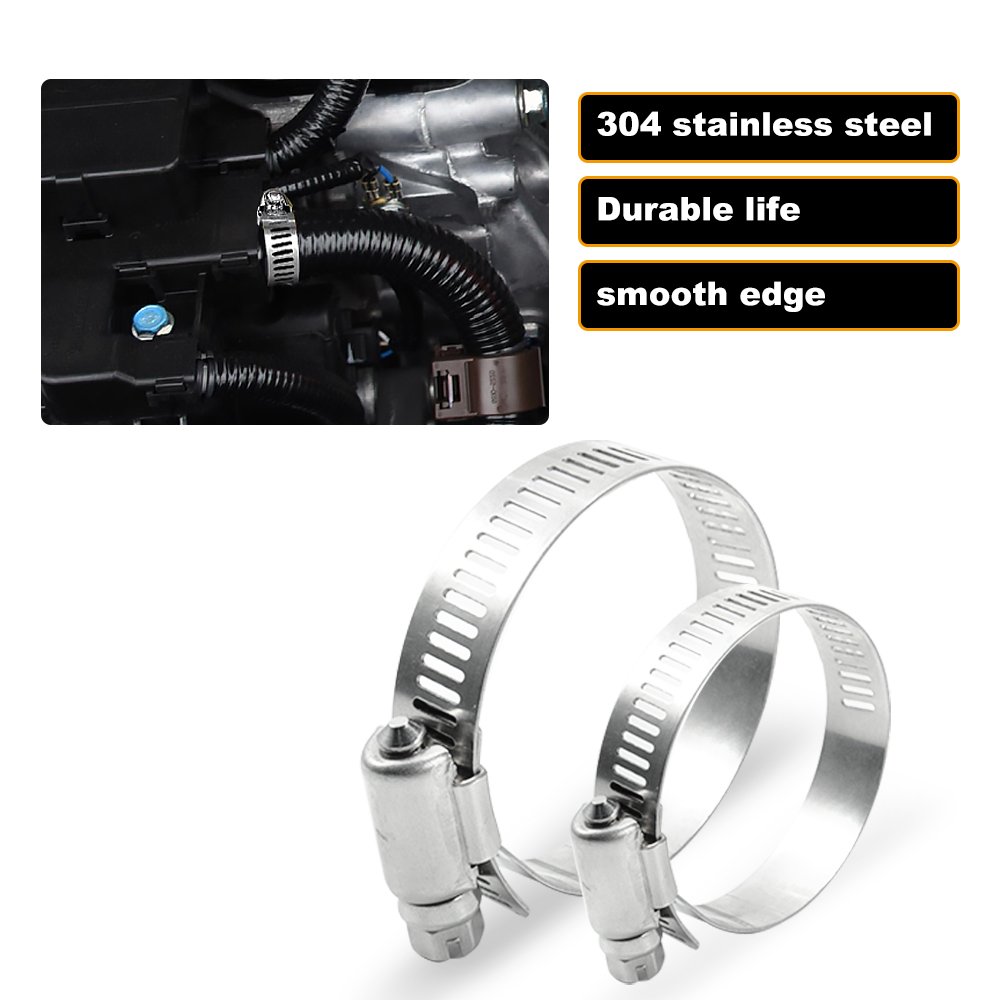 Factory heavy duty bolt handle pipe clamp clip fastener stainless steel large american style hose clamp