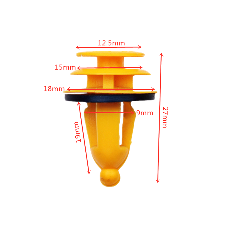 9MM Aperture Auto Parts Are Suitable for Beijing Modern Plastic Fasteners Plastic Rivets
