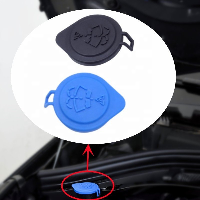 Auto Plastic Nylon Fastener Clip Windshield Washer Cover Fluid Reservoir Cap for BMW 61667264145