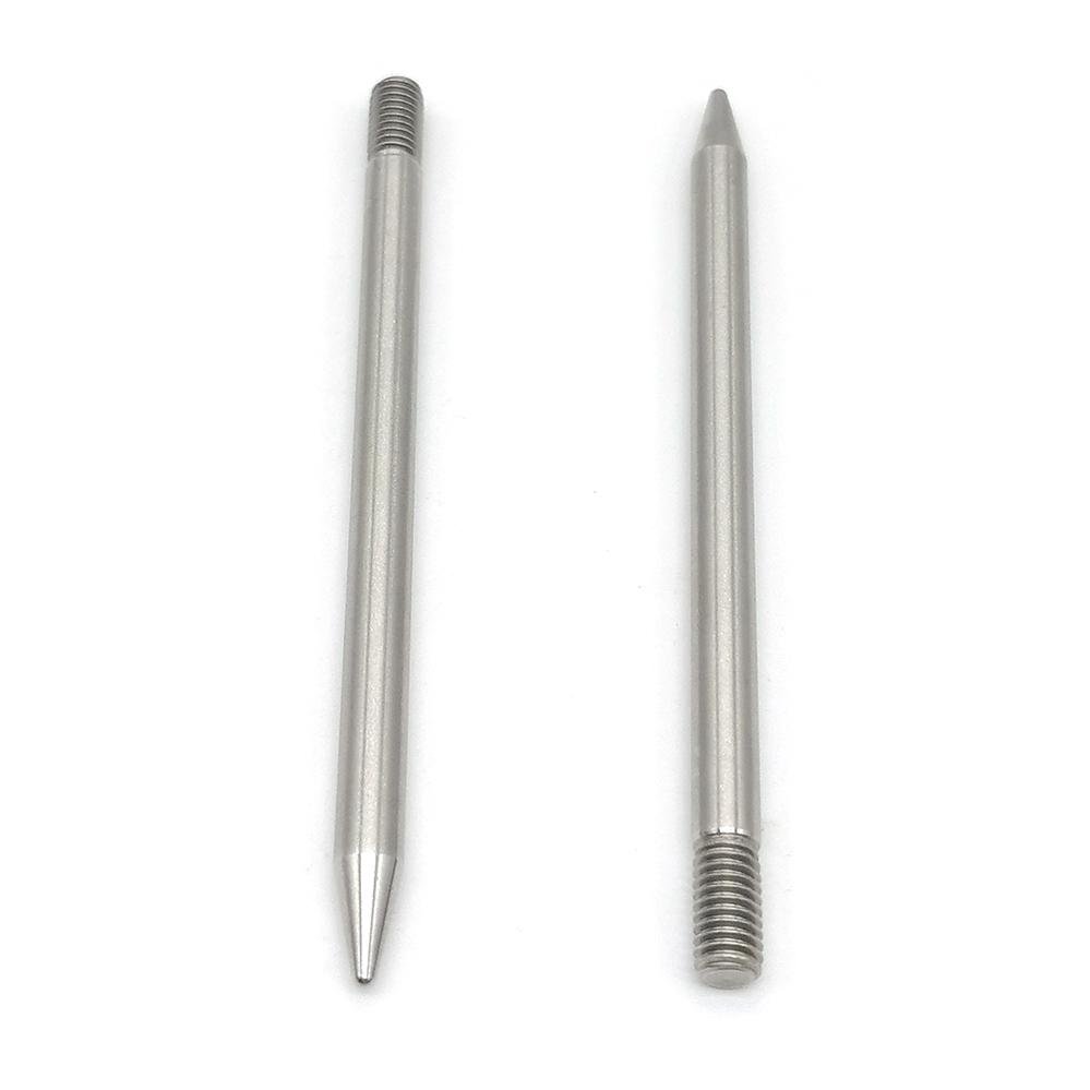 Custom Threaded Pins Stainless Steel Cusp Non Standard Threaded Pin Female Thread Dowel Pin Nail