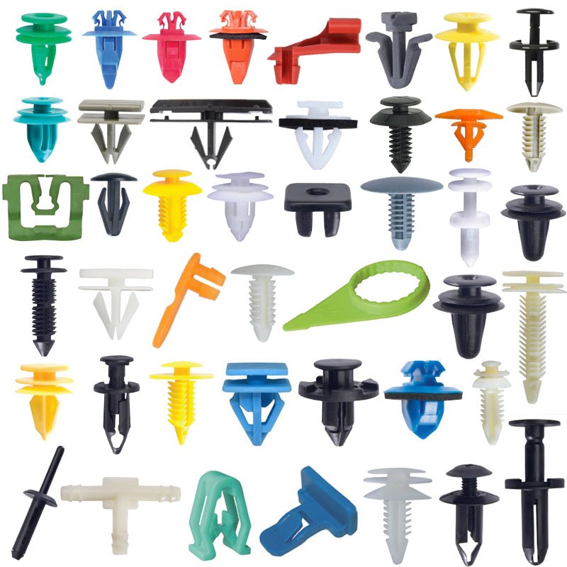 Car Push Retainer Clips & Auto Fasteners Assortment Most Popular Sizes Bumper Fender Rivets