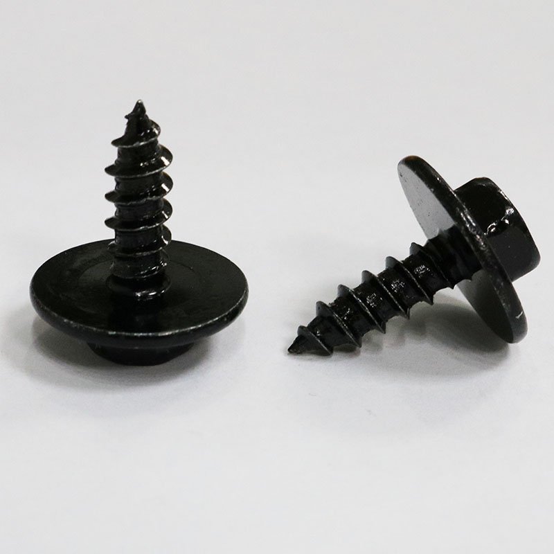 Grade 8.8 10.9 Customized Universal Self-Tapping Screw Bolt for Car M6 Black Steel Fasteners Self-tapping Screw