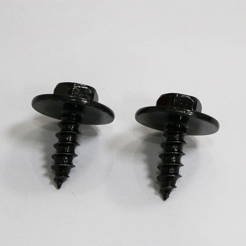 Grade 8.8 10.9 Customized Universal Self-Tapping Screw Bolt for Car M6 Black Steel Fasteners Self-tapping Screw