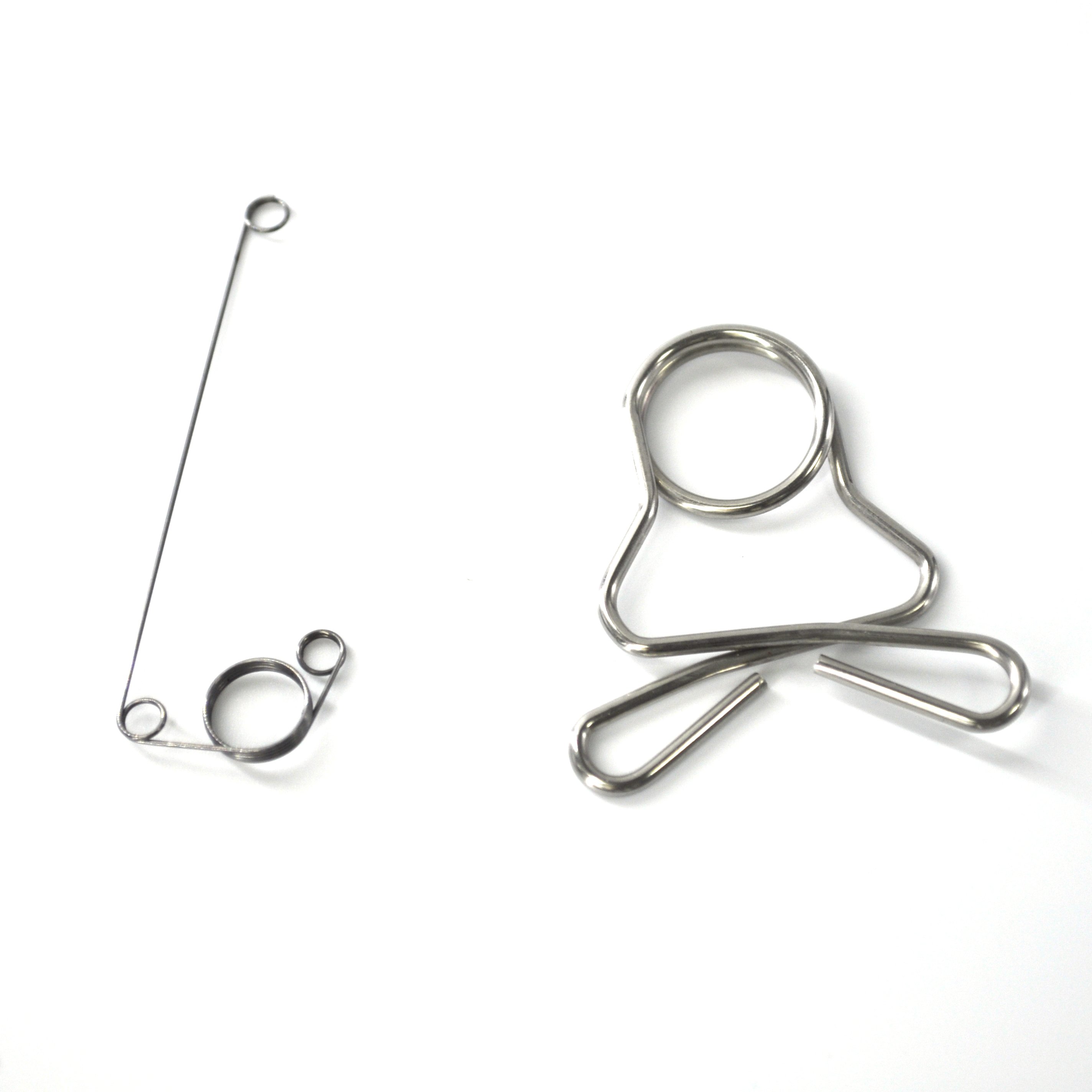 29mm custom single wire pipe circular clamps spring collar wire forming