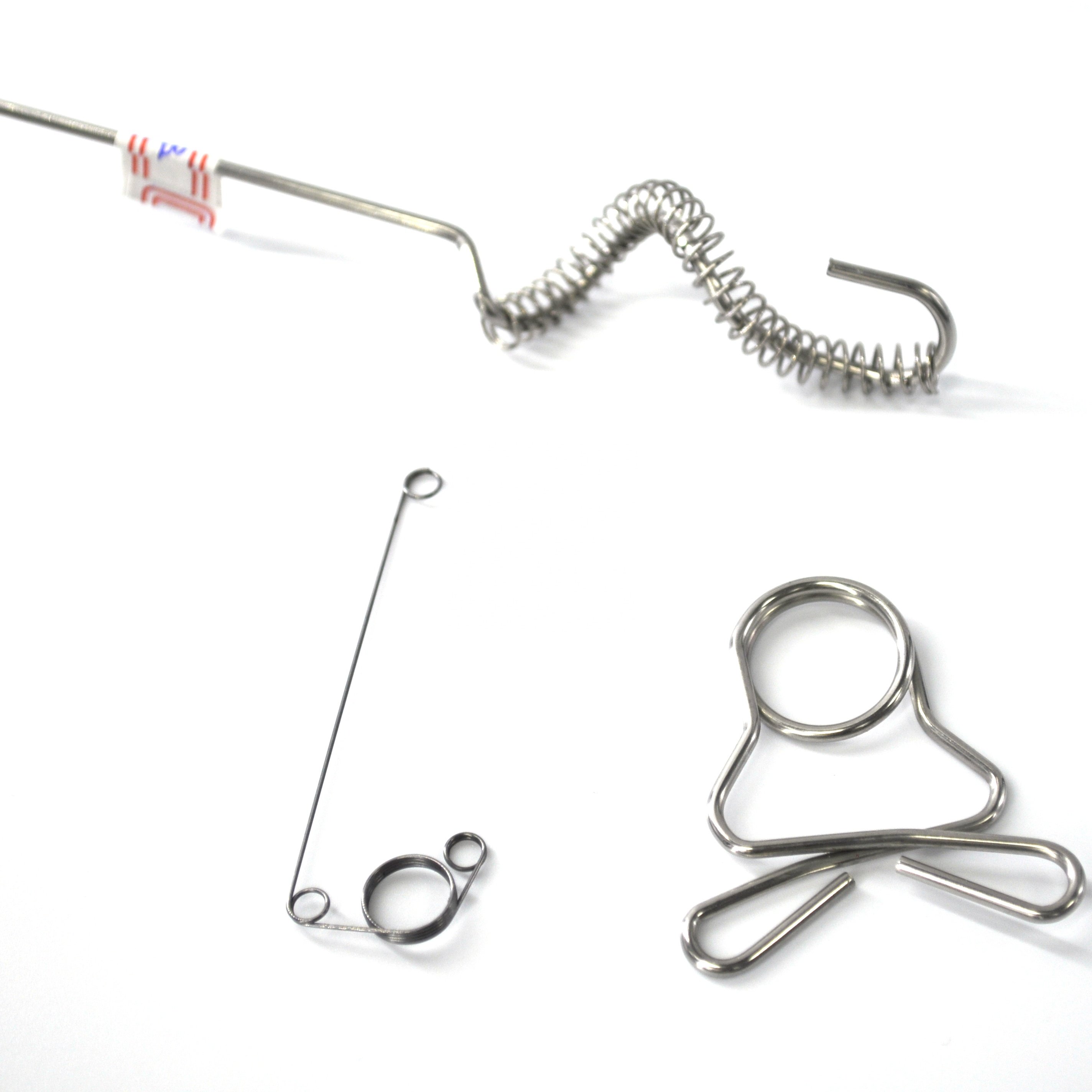 29mm custom single wire pipe circular clamps spring collar wire forming