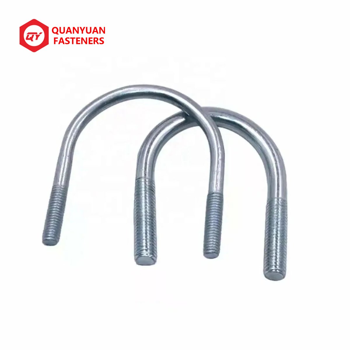 China Customized Galvanized U Bolt Auto Part Trailer U-bolt Nut Pipe Clamp High Strength Stainless Steel U Bolt